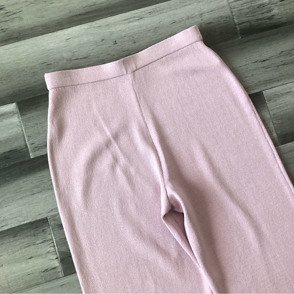 St. John Evening by Marie Gray Knit High Rise Wide Leg Pants - Picture 3 of 7